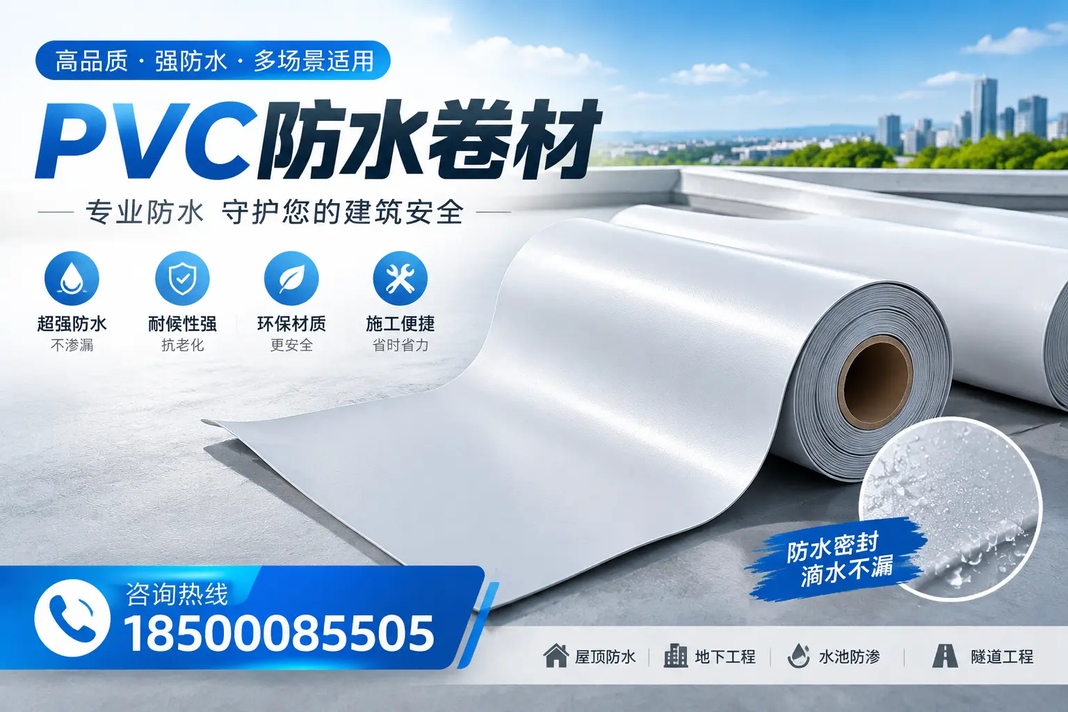 PVC防水卷材的市场竞争分析，济南品牌选择参考