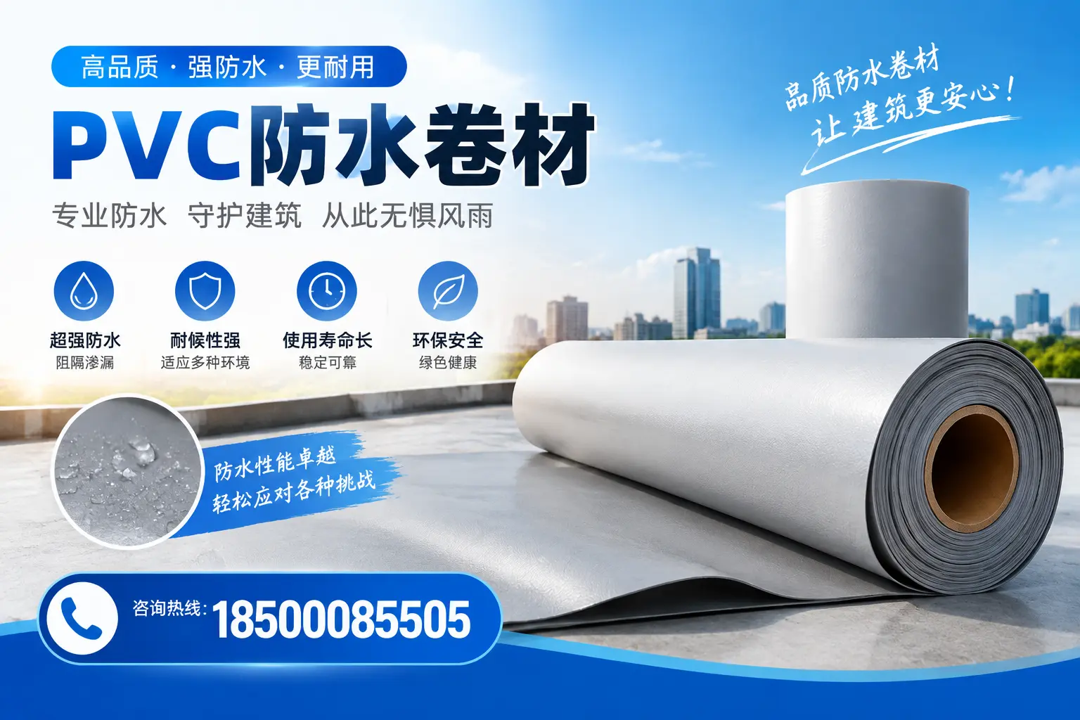 如何选择高质量的PVC防水卷材？济南消费者必看指南